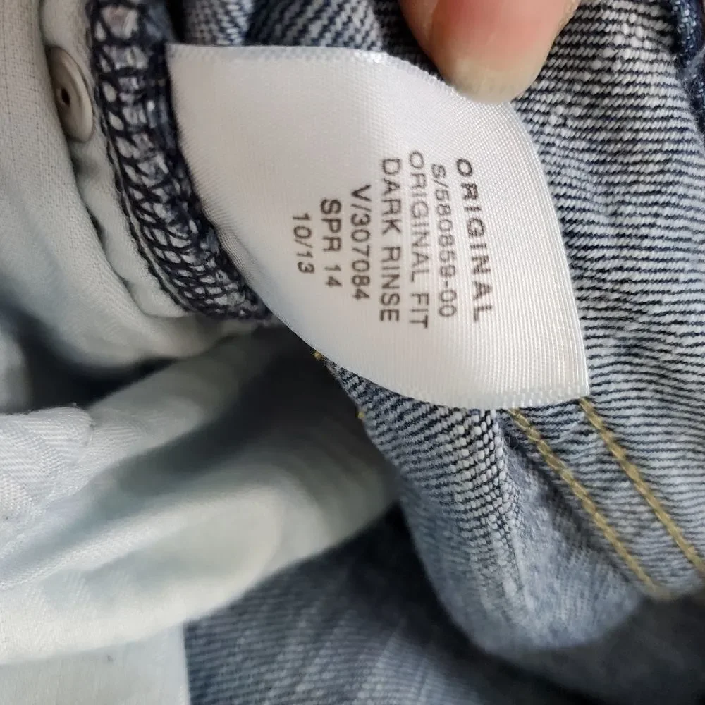 Gap 1969 Boys Denim Original Size 14 Husky